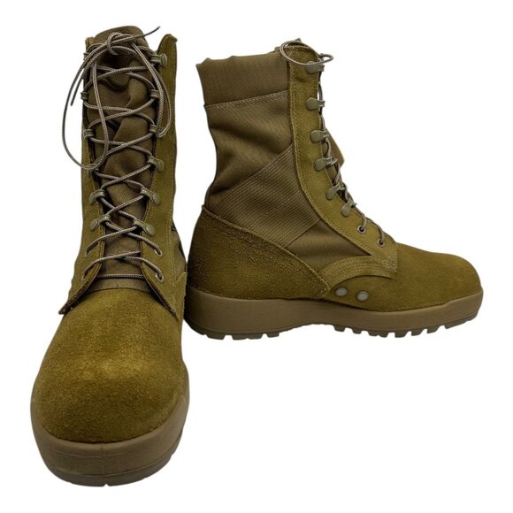 McRae Footwear Combat Boots 12R Vibram Sole Tan Military Tactical Hot Weather - Picture 15 of 15